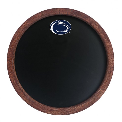 Penn State Nittany Lions Chalkboard &quot;&quot;Faux&quot;&quot; Barrel Top Sign