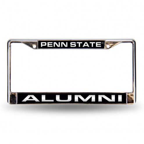 Penn State Nittany Lions Chrome Alumni License Plate Frame