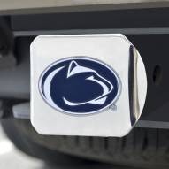 Penn State Nittany Lions Chrome Color Hitch Cover