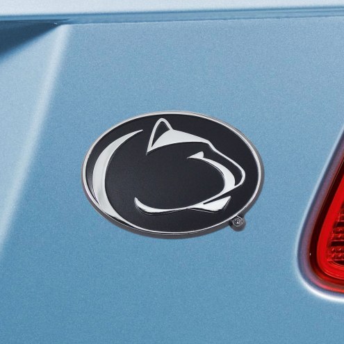 Penn State Nittany Lions Chrome Metal Car Emblem
