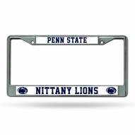 Penn State Nittany Lions College Chrome License Plate Frame