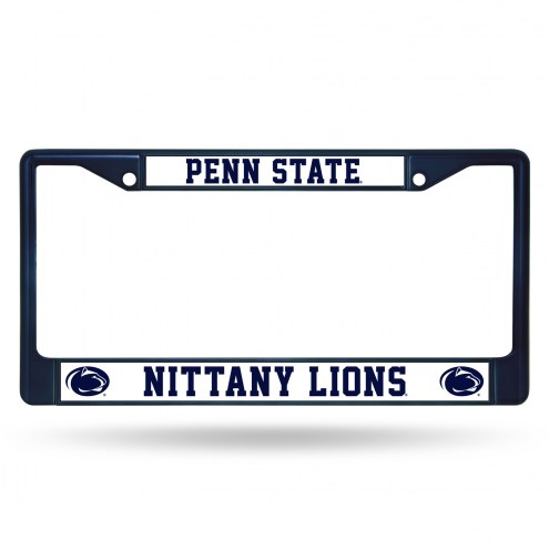 Penn State Nittany Lions Color Metal License Plate Frame
