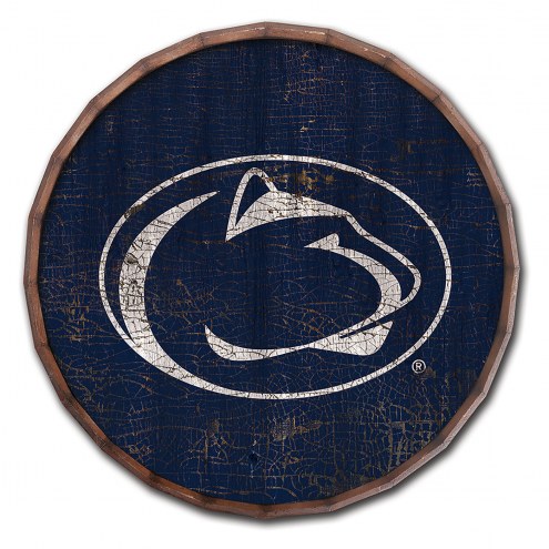 Penn State Nittany Lions Cracked Color 16&quot; Barrel Top