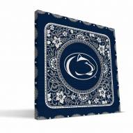 Penn State Nittany Lions Eclectic Canvas Print