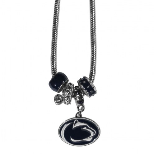 Penn State Nittany Lions Euro Bead Necklace