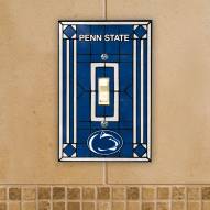 Penn State Nittany Lions Glass Single Light Switch Plate Cover