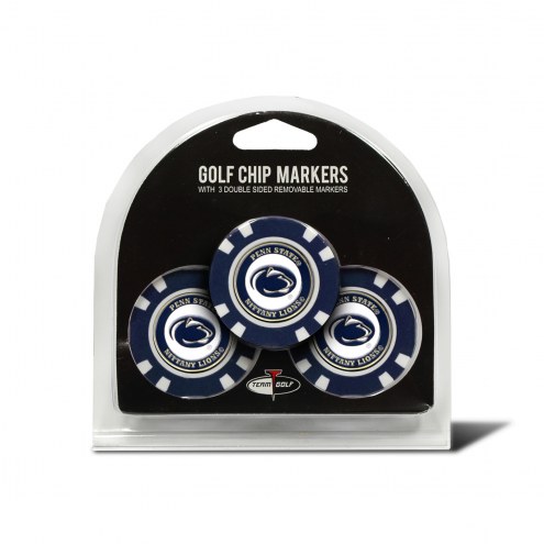 Penn State Nittany Lions Golf Chip Ball Markers