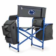 Penn State Nittany Lions Gray/Blue Fusion Folding Chair
