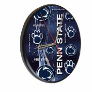 Penn State Nittany Lions Digitally Printed Wood Clock