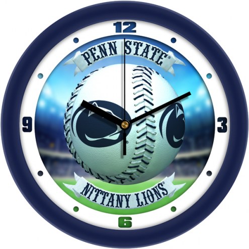 Penn State Nittany Lions Home Run Wall Clock
