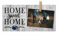 Penn State Nittany Lions Home Sweet Home Clothespin Frame