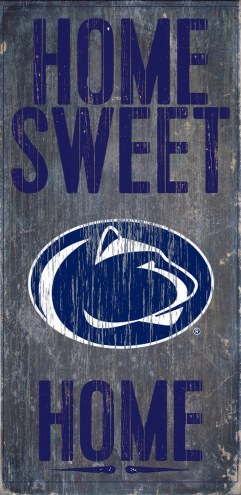 Penn State Nittany Lions Home Sweet Home Wood Sign