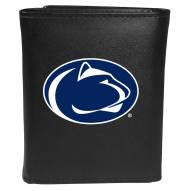 Penn State Nittany Lions Large Logo Leather Tri-fold Wallet