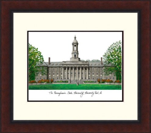 Penn State Nittany Lions Legacy Alumnus Framed Lithograph