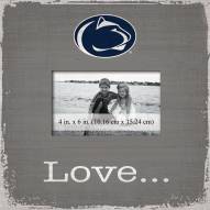 Penn State Nittany Lions Love Picture Frame