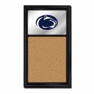 Penn State Nittany Lions Mirrored Cork Note Board