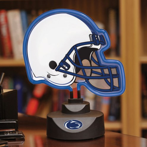 Penn State Nittany Lions Neon Helmet Desk Lamp