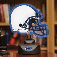 Penn State Nittany Lions Neon Helmet Desk Lamp