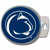 Penn State Nittany Lions Oval Metal Hitch Cover Class II and III