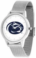 Penn State Nittany Lions Silver Mesh Statement Watch