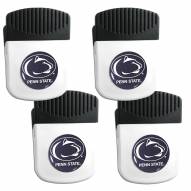 Penn State Nittany Lions 4 Pack Chip Clip Magnet with Bottle Opener