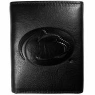 Penn State Nittany Lions Embossed Leather Tri-fold Wallet
