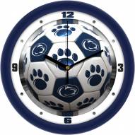 Penn State Nittany Lions Soccer Wall Clock