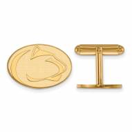 Penn State Nittany Lions Sterling Silver Gold Plated Cuff Links
