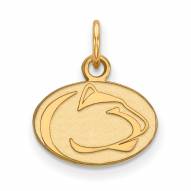 Penn State Nittany Lions Sterling Silver Gold Plated Extra Small Pendant