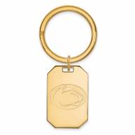 Penn State Nittany Lions Sterling Silver Gold Plated Key Chain