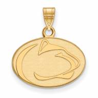Penn State Nittany Lions Sterling Silver Gold Plated Small Pendant