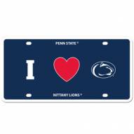 Penn State Nittany Lions Styrene License Plate