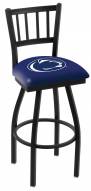 Penn State Nittany Lions Swivel Bar Stool with Jailhouse Style Back