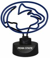 Penn State Nittany Lions Team Logo Neon Lamp