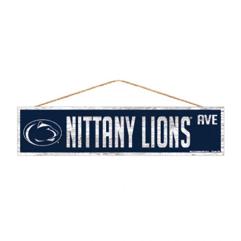 Penn State Nittany Lions Wood Avenue Sign