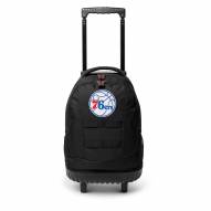 NBA Philadelphia 76ers Wheeled Backpack Tool Bag