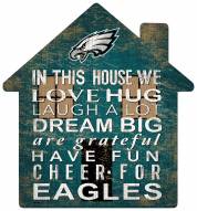 Philadelphia Eagles 12" House Sign