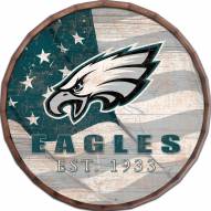 Philadelphia Eagles 16" Flag Barrel Top