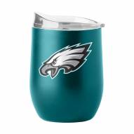 Philadelphia Eagles 16 oz. Flipside Powder Coat Curved Beverage Glass