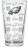 Philadelphia Eagles 16 oz. Sandblasted Pint Glass