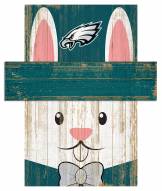 Philadelphia Eagles 19" x 16" Easter Bunny Head