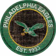 Philadelphia Eagles 24" Heritage Logo Round Sign