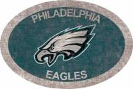 Philadelphia Eagles 46" Team Color Oval Sign