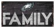 Philadelphia Eagles 6" x 12" Family Sign