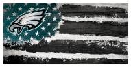 Philadelphia Eagles 6" x 12" Flag Sign