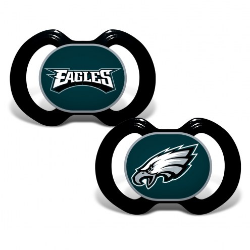 Philadelphia Eagles Baby Pacifier 2-Pack