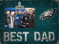 Philadelphia Eagles Best Dad Clip Frame