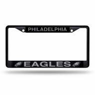 Philadelphia Eagles Black Metal License Plate Frame