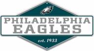 Philadelphia Eagles Diamond Panel Metal Sign