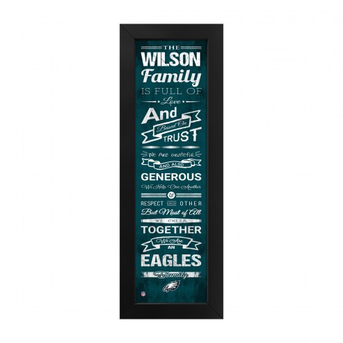 Philadelphia Eagles Family Cheer Custom Print